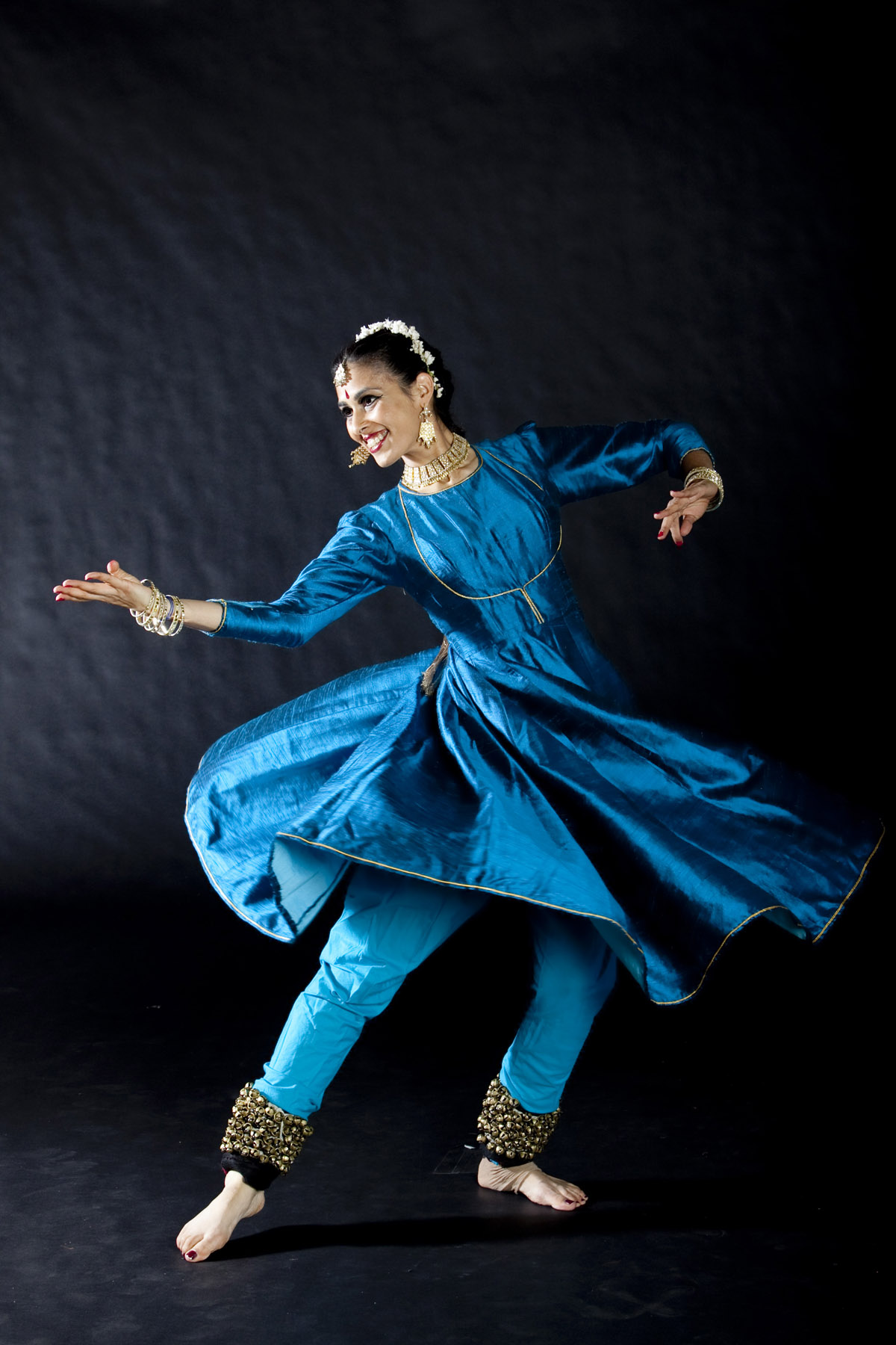 Image of Kathak , a Popular Traditional Dance Art Form Performing By Artist  on Stage-BR178643-Picxy